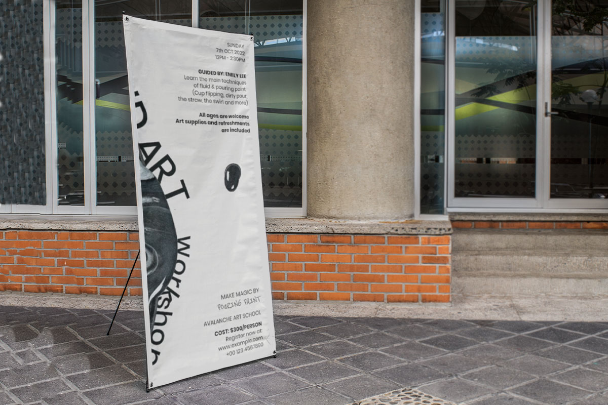 X-banner