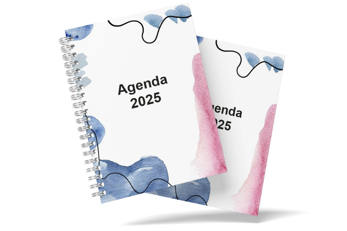 Agenda con spirale