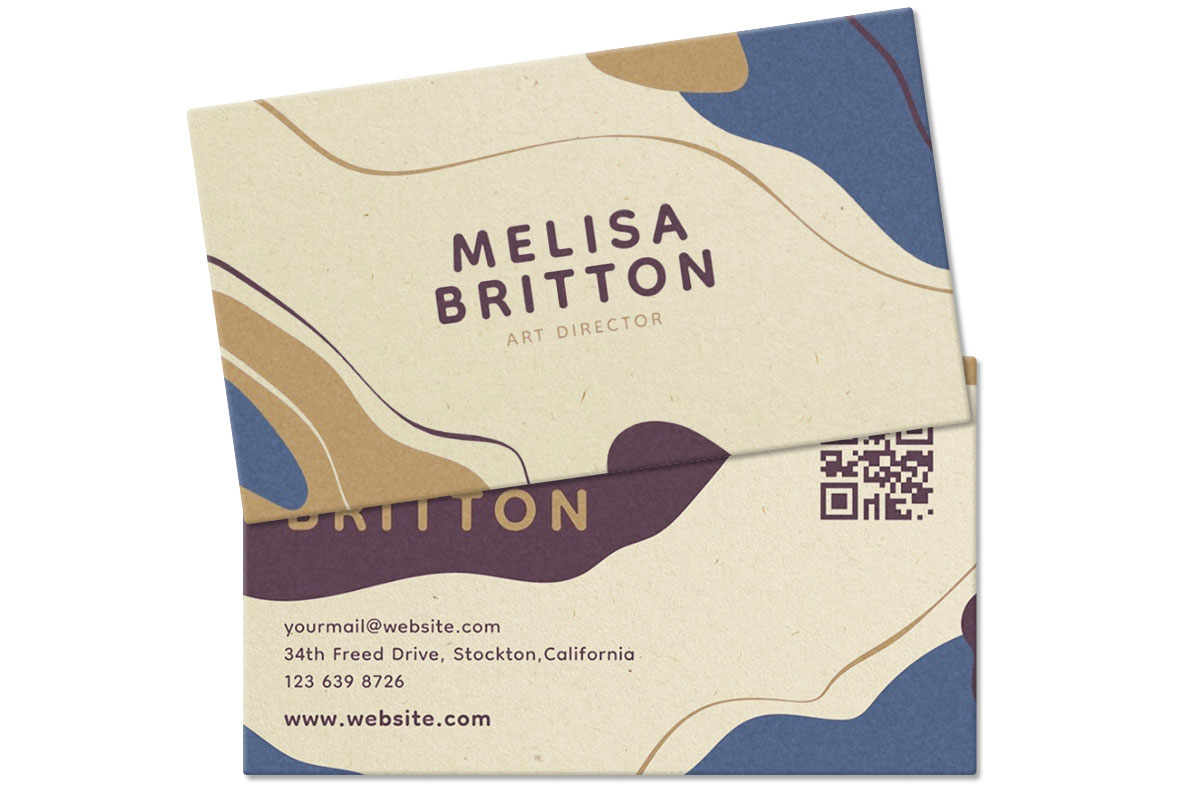 Biglietti da visita riciclati