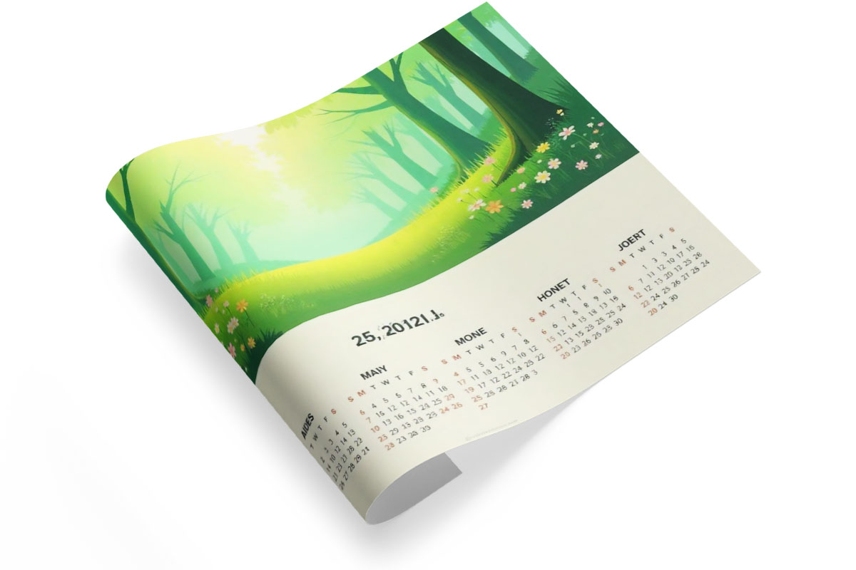 Calendari poster