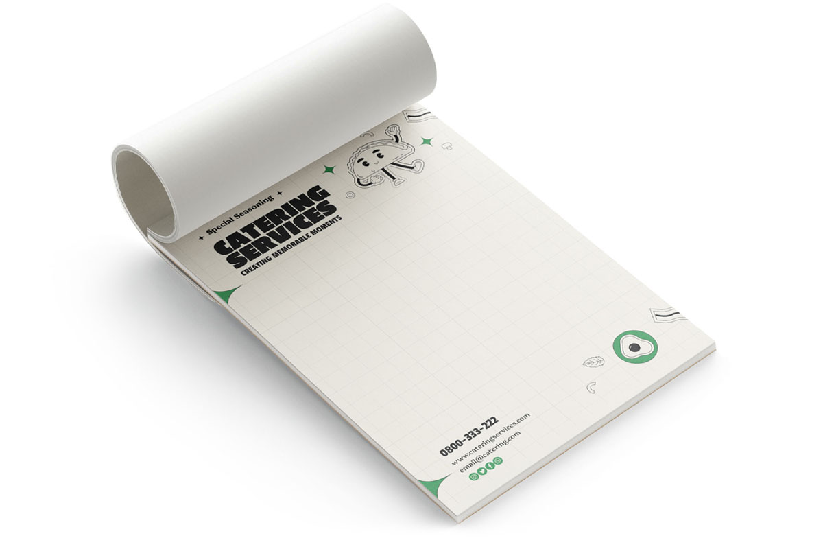 Block notes incollati