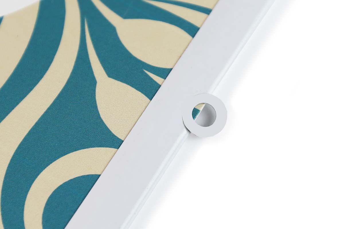 Calendari con profilo metallico