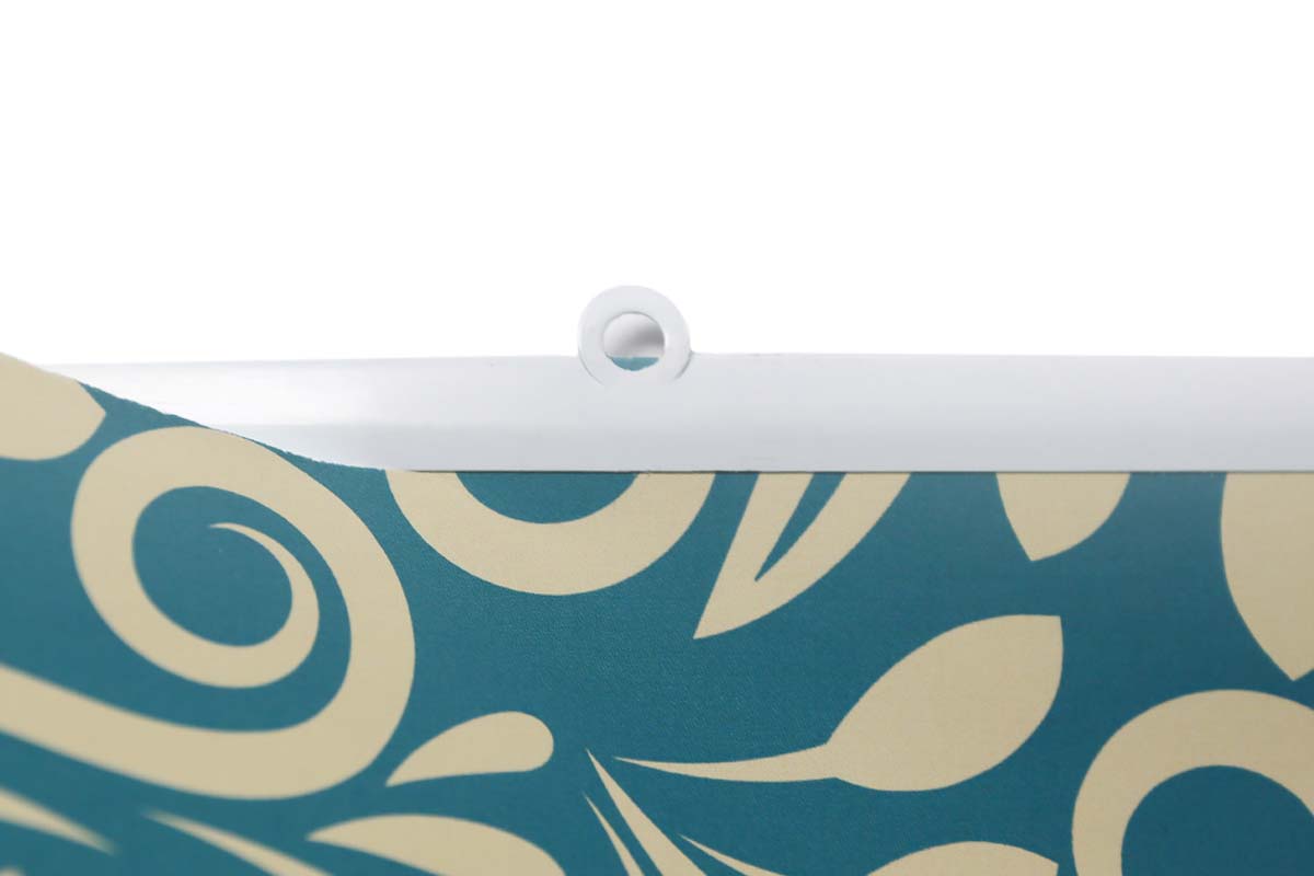 Calendari con profilo metallico