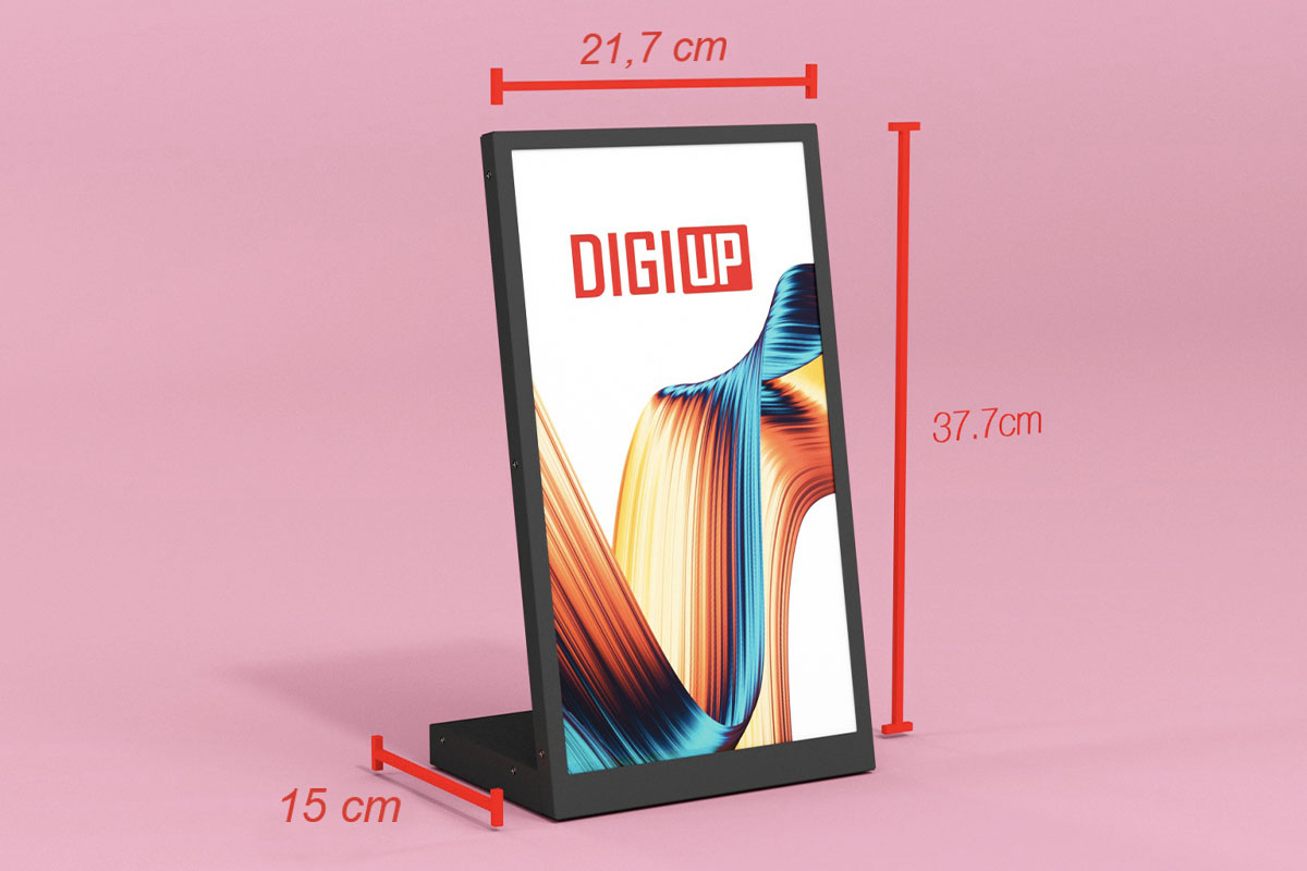 espositore schermo DigiUp