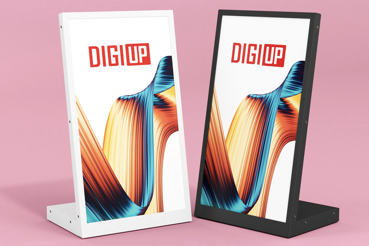 espositore schermo DigiUp