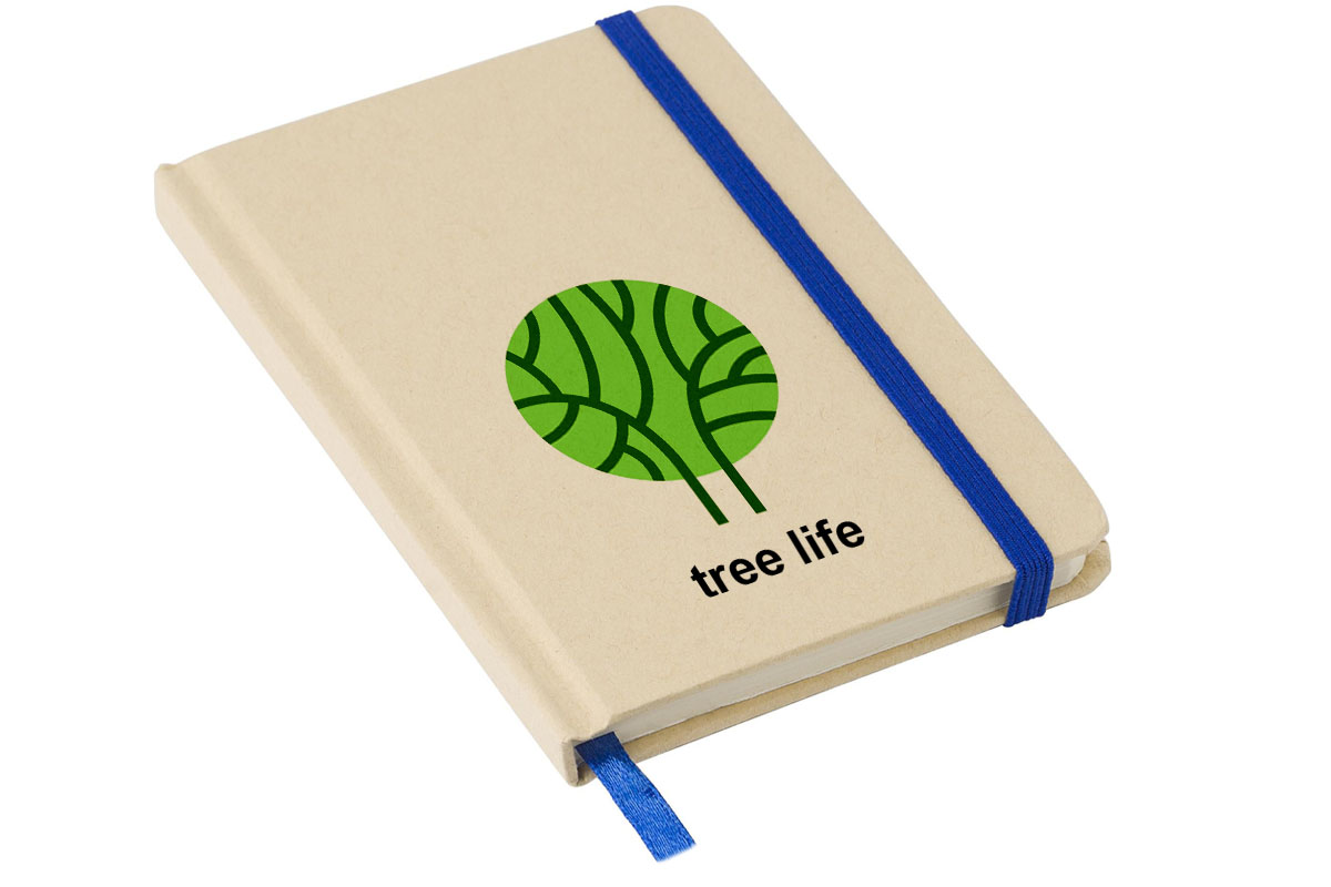 Note book in carta riciclata