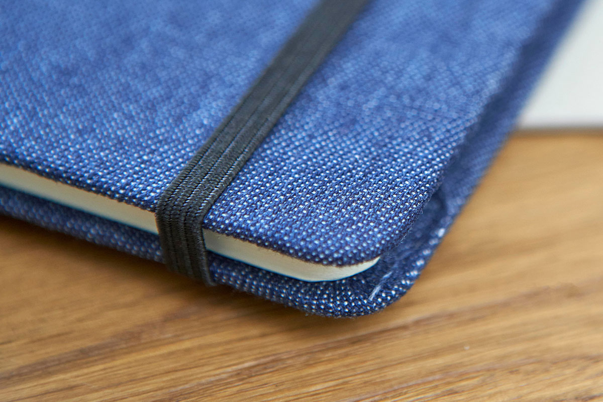 Notebook in denim