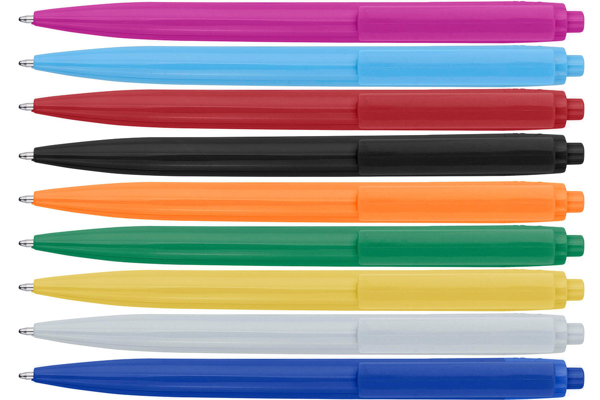 Penna a sfera in ABS ricilata