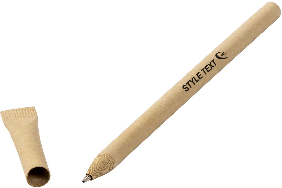 Penna a sfera in carta riciclata