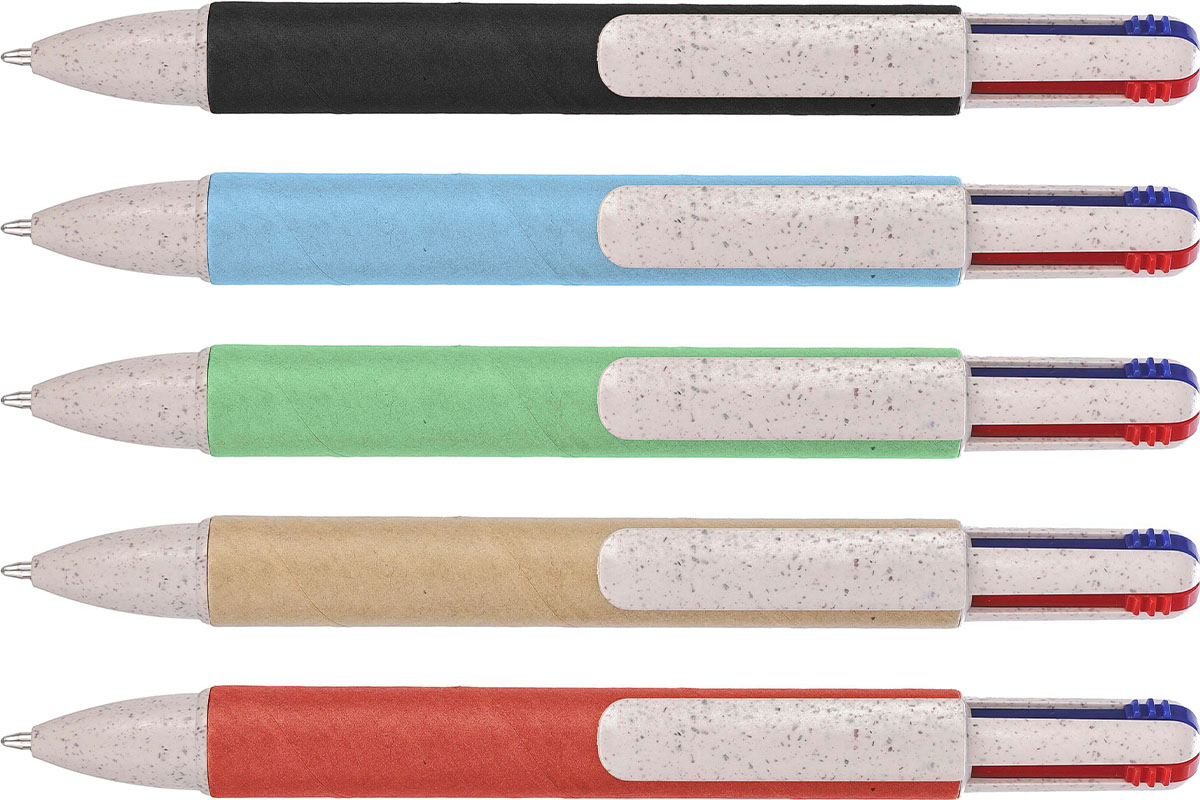 Penna a sfera multi color