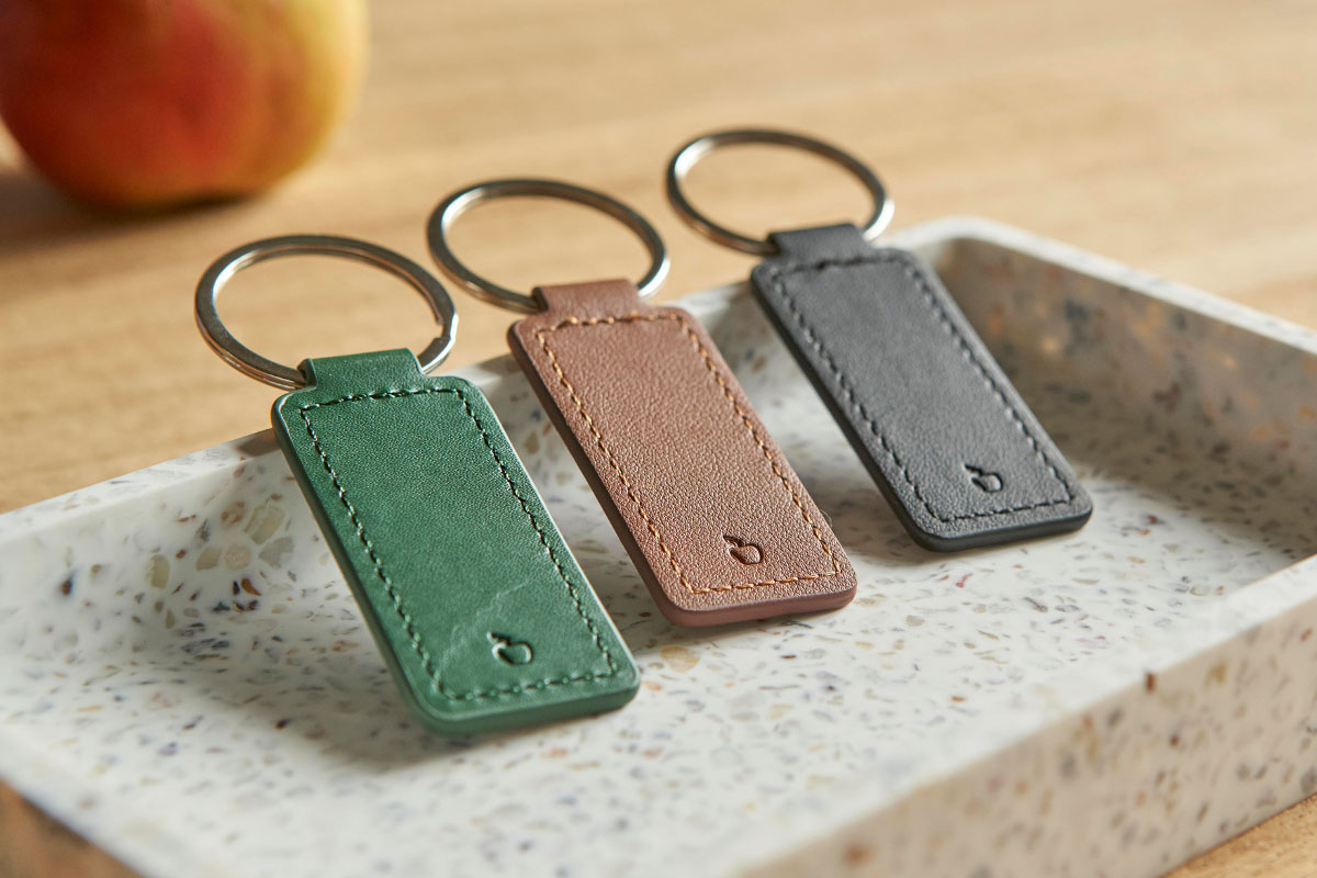 Portachiavi in pelle