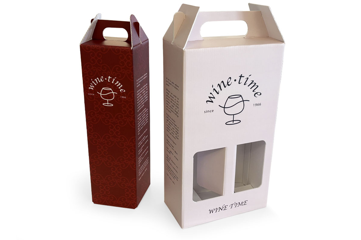 Scatole per bottiglie