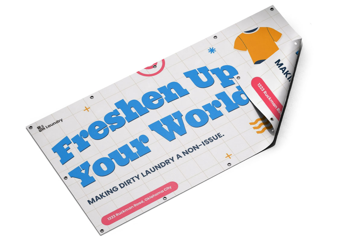 striscioni bifacciali