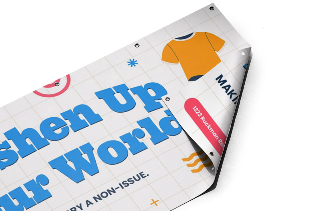 striscioni bifacciali